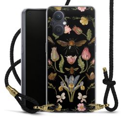 Carry Case Transparent Leather black/gold