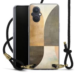 Carry Case Transparent Leather black/gold