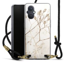 Carry Case Transparent Leather black/gold