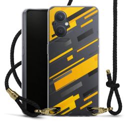 Carry Case Transparent Leather black/gold