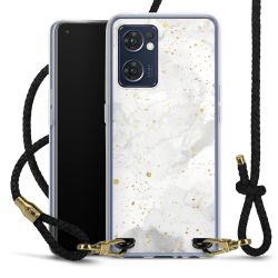 Carry Case Transparent Leather black/gold