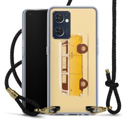 Carry Case Transparent Leather black/gold