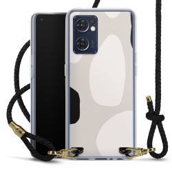 Carry Case Transparent Leather black/gold