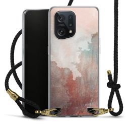 Carry Case Transparent Leather black/gold