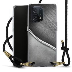 Carry Case Transparent Leather black/gold