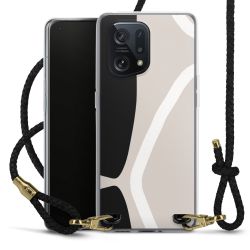 Carry Case Transparent Leather black/gold