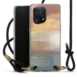 Carry Case Transparent Leather black/gold