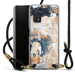 Carry Case Transparent Leather black/gold