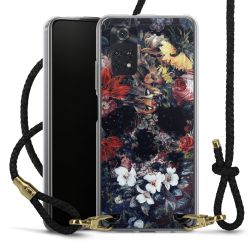 Carry Case Transparent Leather black/gold