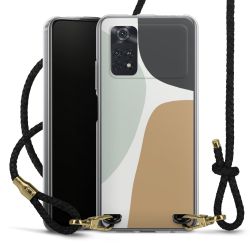 Carry Case Transparent Leather black/gold