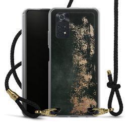 Carry Case Transparent Leather black/gold