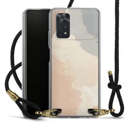 Carry Case Transparent Leather black/gold