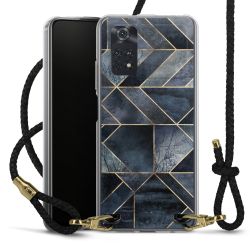 Carry Case Transparent Leather black/gold