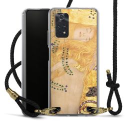 Carry Case Transparent Leather black/gold