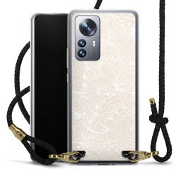 Carry Case Transparent Leather black/gold