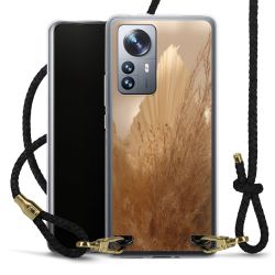 Carry Case Transparent Leather black/gold