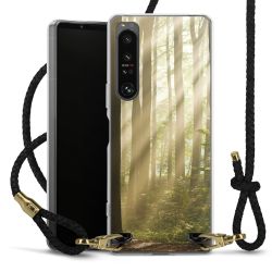 Carry Case Transparent Leather black/gold