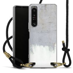 Carry Case Transparent Leather black/gold