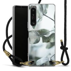 Carry Case Transparent Leather black/gold