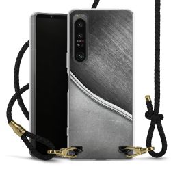 Carry Case Transparent Leather black/gold