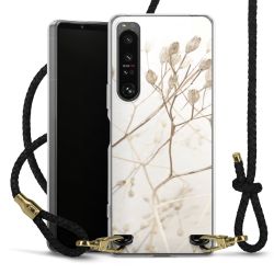 Carry Case Transparent Leather black/gold