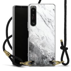 Carry Case Transparent Leather black/gold