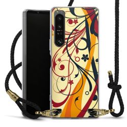 Carry Case Transparent Leather black/gold