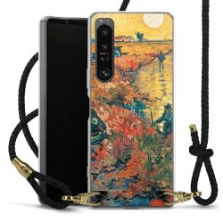 Carry Case Transparent Leather black/gold