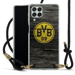 Carry Case Transparent Leather black/gold