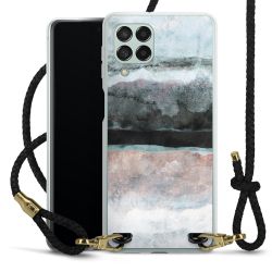 Carry Case Transparent Leather black/gold