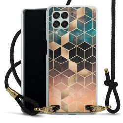 Carry Case Transparent Leather black/gold