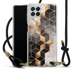 Carry Case Transparent Leather black/gold