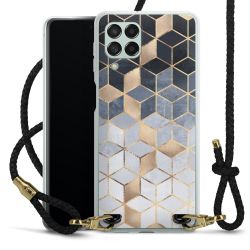 Carry Case Transparent Leather black/gold