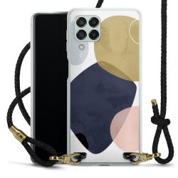 Carry Case Transparent Leather black/gold