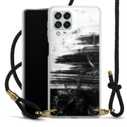 Carry Case Transparent Leather black/gold