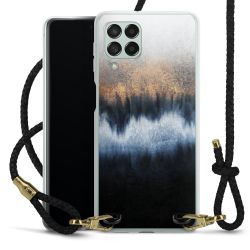 Carry Case Transparent Leather black/gold