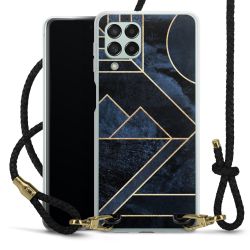 Carry Case Transparent Leather black/gold