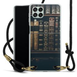 Carry Case Transparent Leather black/gold