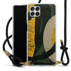 Carry Case Transparent Leather black/gold