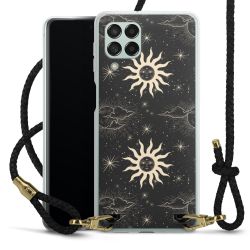 Carry Case Transparent Leather black/gold