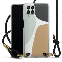 Carry Case Transparent Leather black/gold