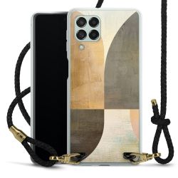 Carry Case Transparent Leather black/gold