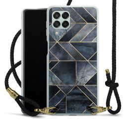 Carry Case Transparent Leather black/gold