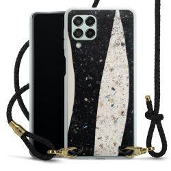 Carry Case Transparent Leather black/gold