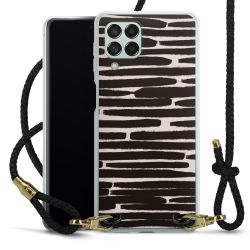 Carry Case Transparent Leather black/gold