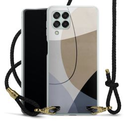 Carry Case Transparent Leather black/gold