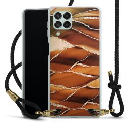 Carry Case Transparent Leather black/gold