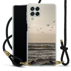 Carry Case Transparent Leather black/gold