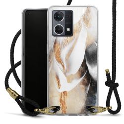 Carry Case Transparent Leather black/gold