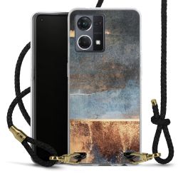 Carry Case Transparent Leather black/gold